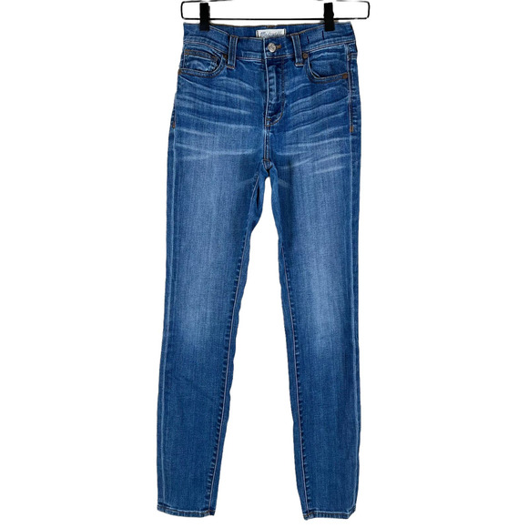 Madewell Denim - Madewell 9" High Riser Skinny Skinny Jeans Size 25 Stretch Cotton Blend